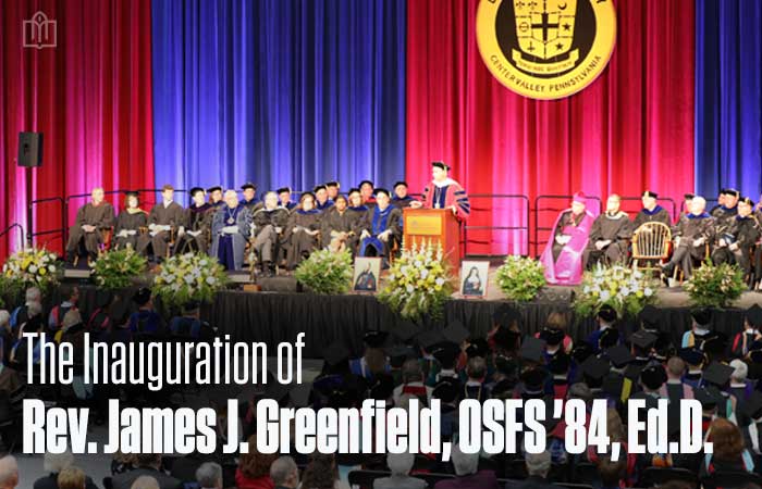 DeSales Inaugurates Rev. James J. Greenfield, OSFS ’84 as Fourth President